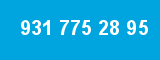 931 775 28 95 931 775 28 95